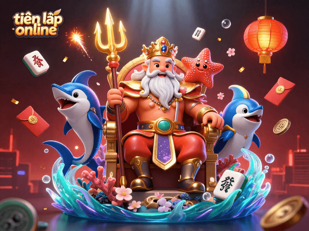 Engage in tiến lên online with thrilling strategy, showcasing vibrant game elements and atmosphere.