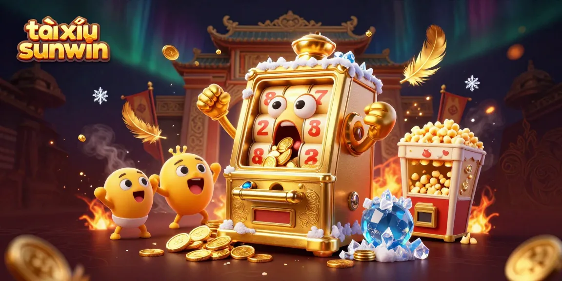 Experience the excitement of tài xỉu sunwin with a dazzling collection of winning slot machines and golden coins!