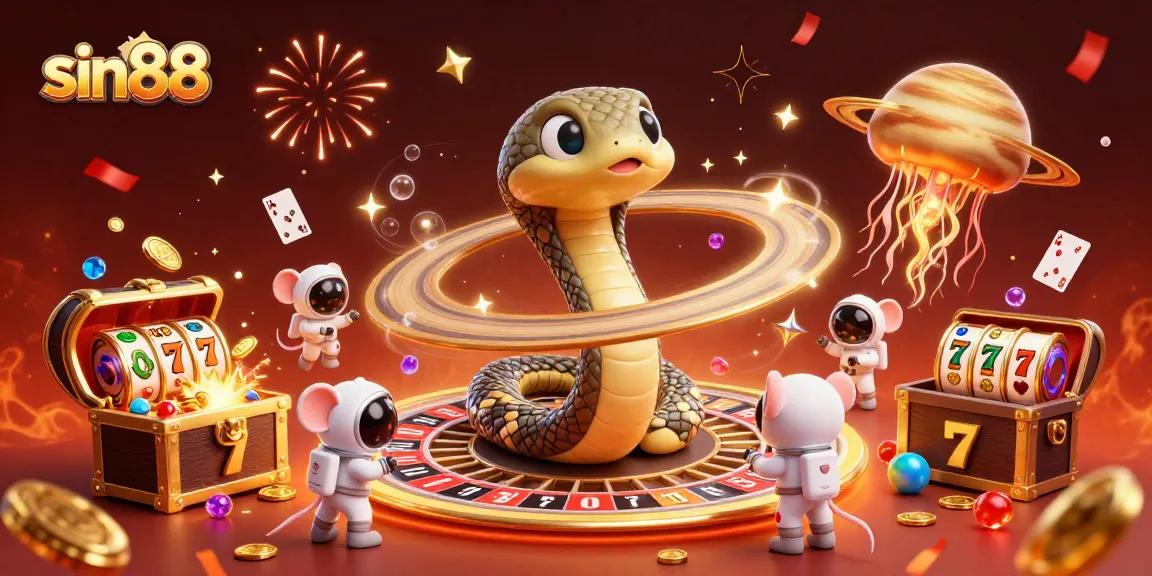 Experience the thrilling action at sin88 with a cosmic roulette game and vibrant visuals.