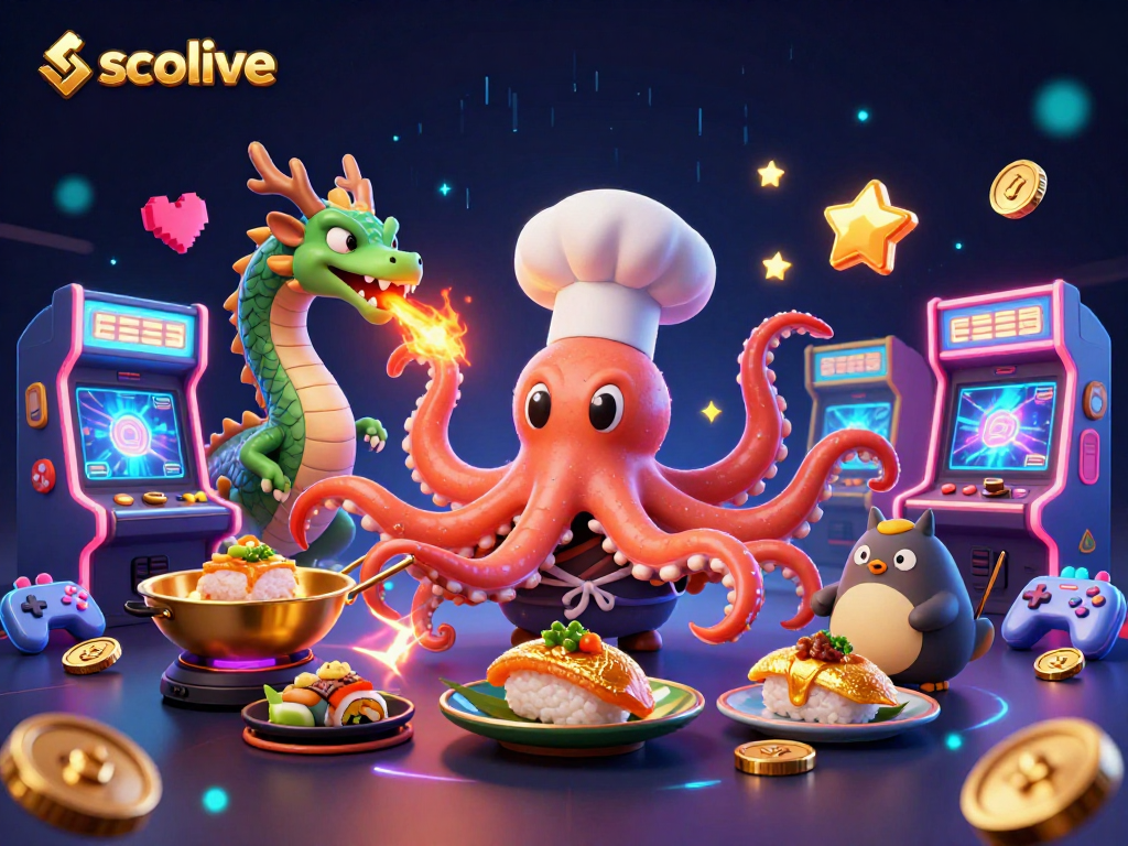 Socolive offers thrilling experiences in sports and gaming with vibrant characters interacting in a dynamic environment.