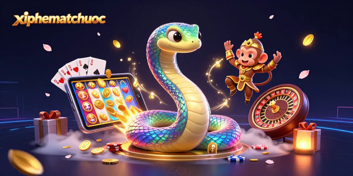 Engage with the thrilling xiphematchuoc online game featuring a rainbow serpent and monkey king, capturing dynamic casino action.