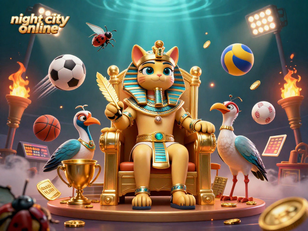 Experience the excitement of night city online with vibrant gaming action and dynamic sports elements.