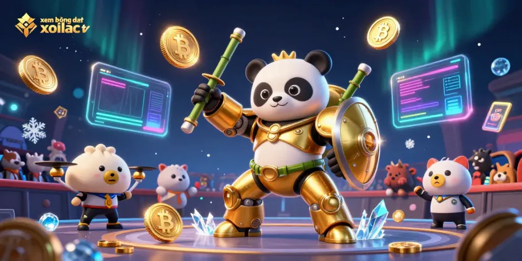 Experience xem bóng đá xoilac tv with vibrant sports betting arena scene highlighting excitement and energy.