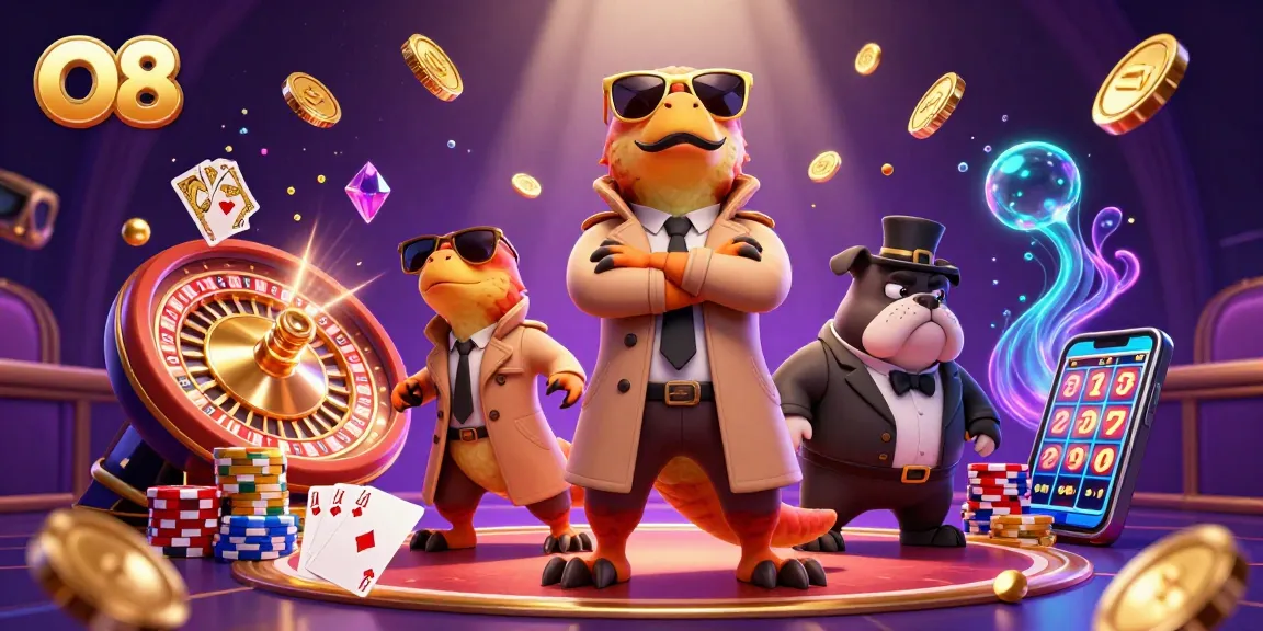 Experience the thrills of O8 while the raptors try to sneak into a VIP casino lounge filled with excitement.