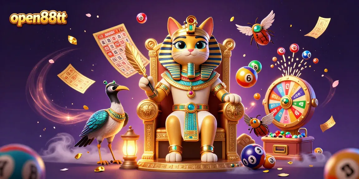 Experience thrilling jackpots at open88tt with colorful lottery balls and exciting gaming elements.