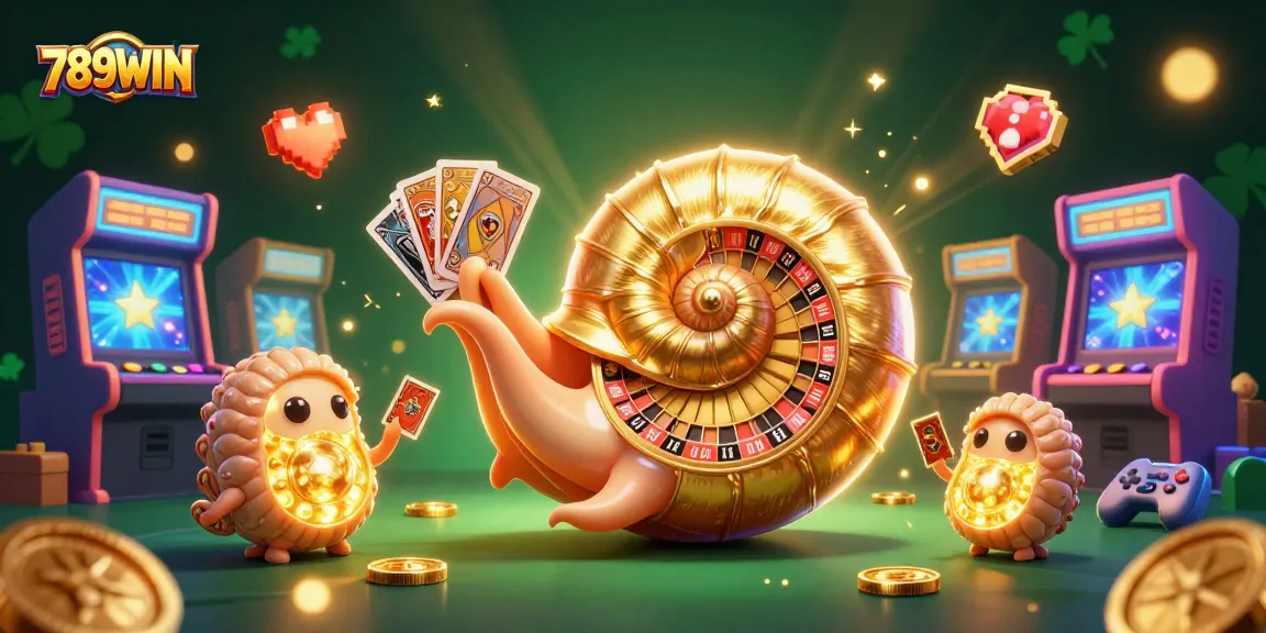 Spin and win at 789WIN with the dazzling nautilus roulette wheel and glowing casino elements.