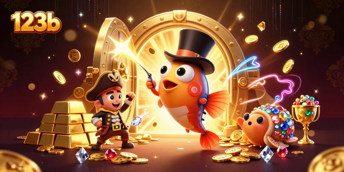 Engage with 123b to win gold and jewels in a vibrant casino-themed underwater adventure.