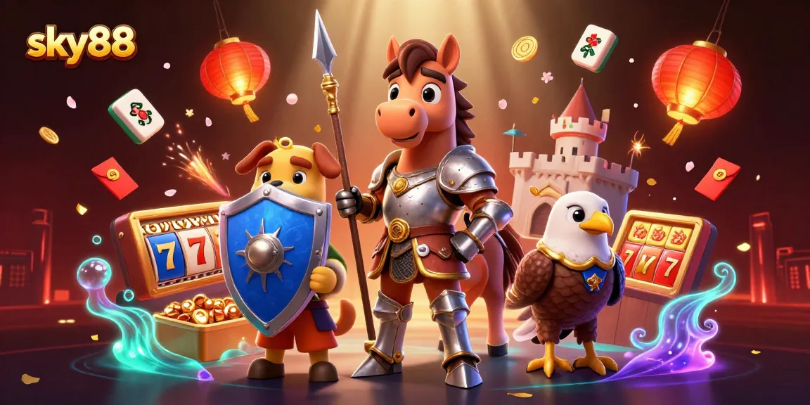 Engage in thrilling slots at sky88, featuring exciting jackpots and vibrant casino atmosphere.