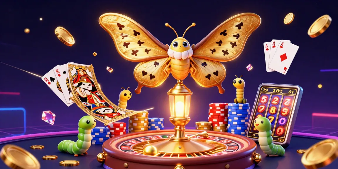 Spin to win at MO88 with vibrant casino elements and golden treasures in an engaging scene