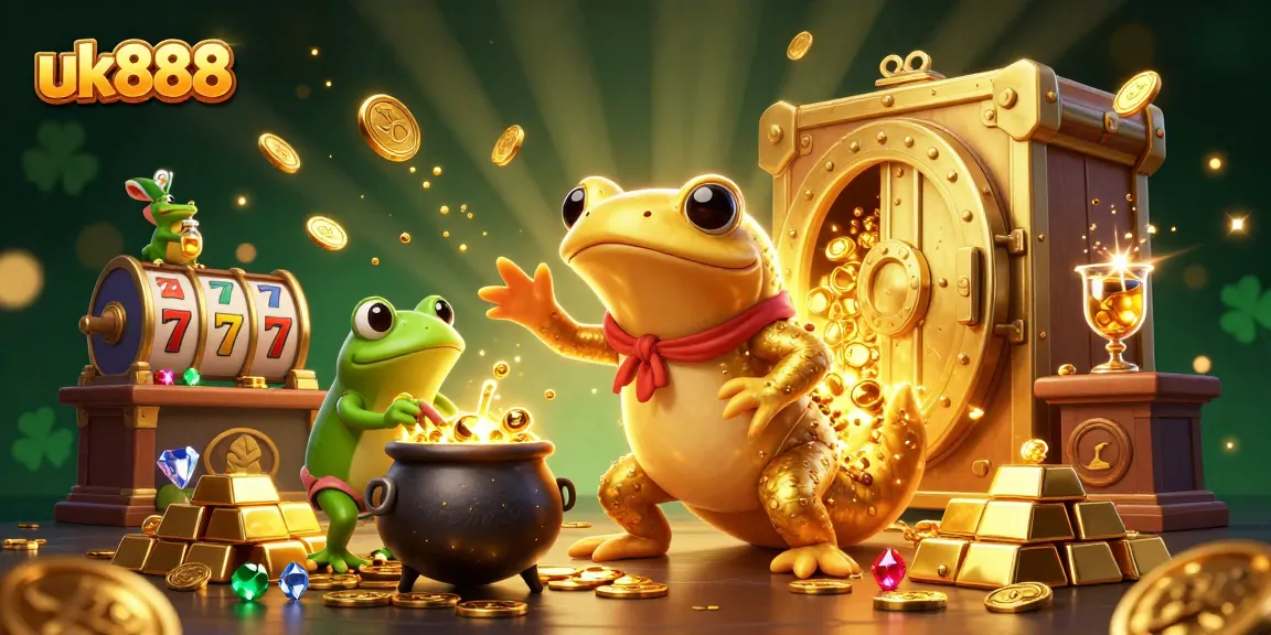 Win big with uk888 in a magical casino world filled with gold and luck.