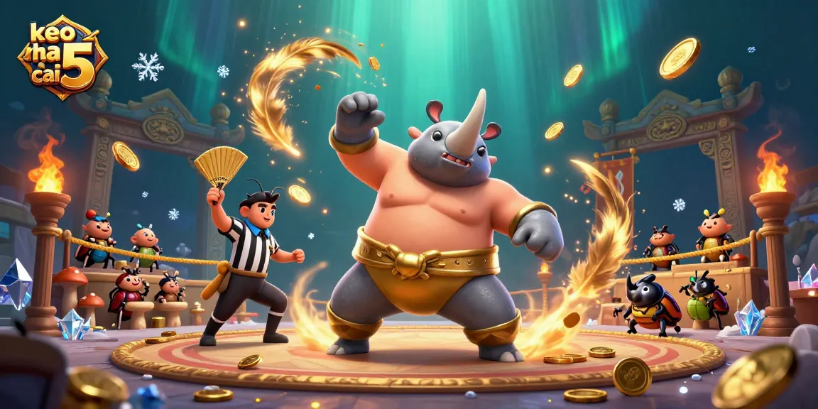 Experience thrilling action at keo nha cai 5 with dynamic gameplay featuring colorful beetles and exciting casino elements.