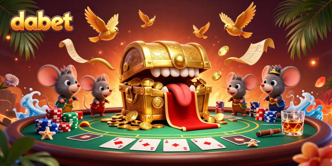 dabet invites players to explore lucrative table games with exciting poker action and treasure elements.