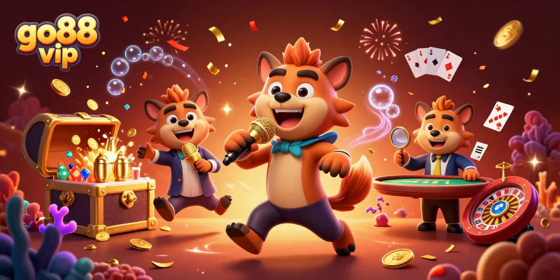 Experience thrilling games at go88 vip with dynamic casino characters and vibrant visuals.