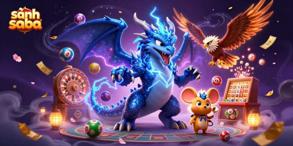 Experience thrilling action at sảnh saba with vibrant gaming elements and dynamic characters.