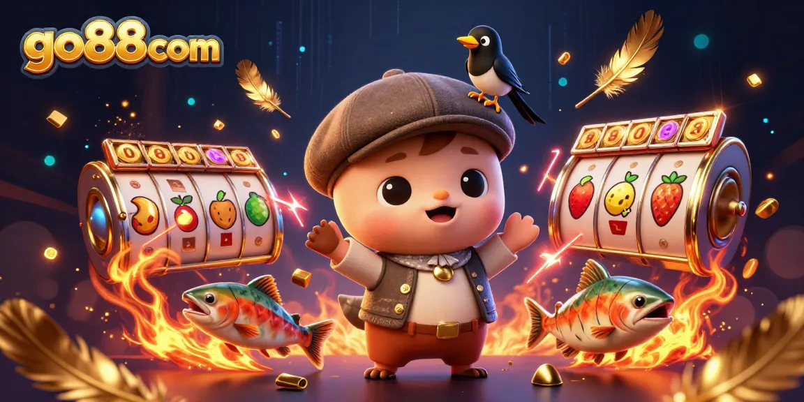 Experience thrilling adventures with go88com in a vibrant 3D casino world featuring dynamic characters.