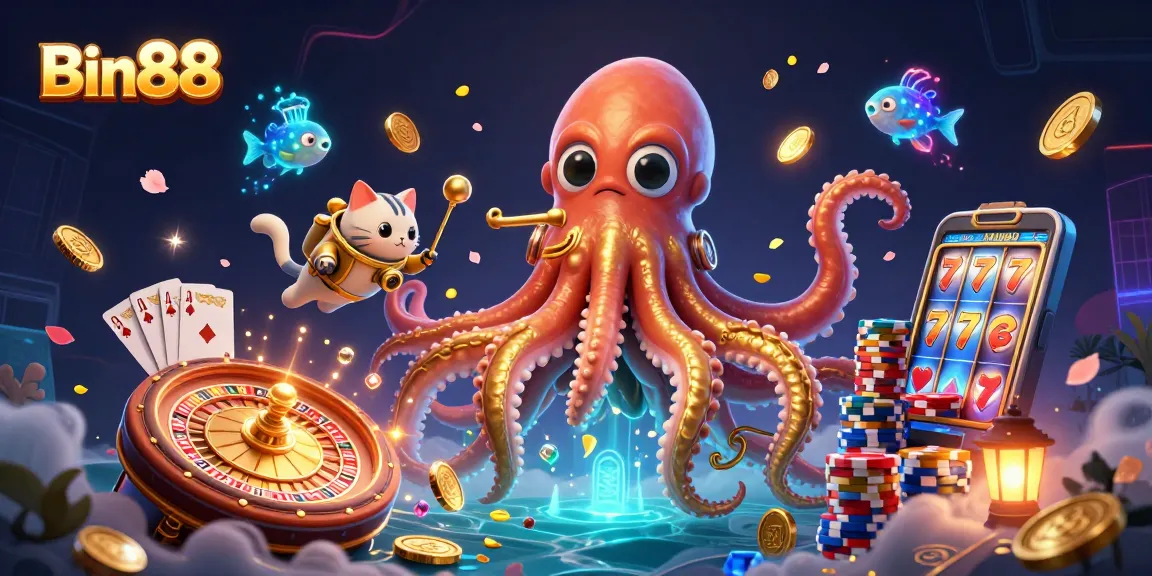 Spin the roulette and win big at Bin88 online casino with exciting games and golden treasures!