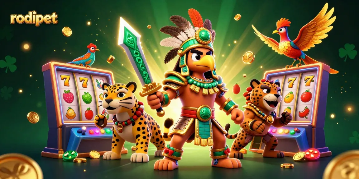Experience thrilling gameplay with rodipet slots featuring vibrant characters and engaging 3D visuals.