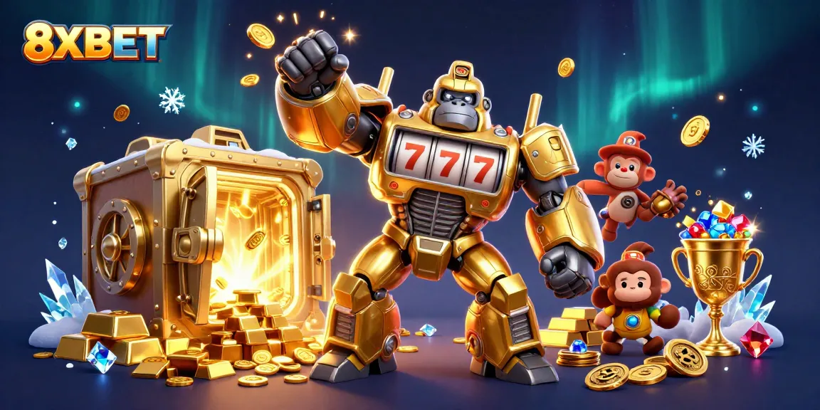Experience exciting wins with 8XBET's vibrant gaming ecosystem full of gold and gems.