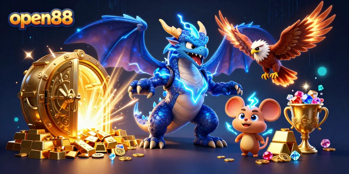 Experience thrilling rewards at open88 with dynamic gaming elements and vibrant 3D characters.