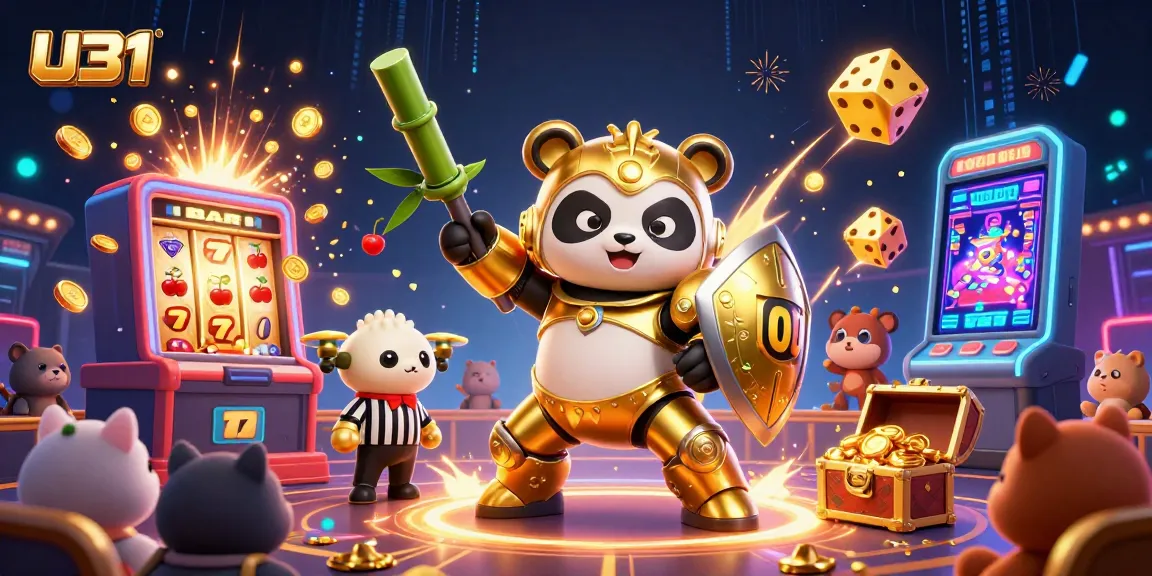 Experience the excitement of U31 with engaging gameplay visuals of dynamic 3D casino elements.